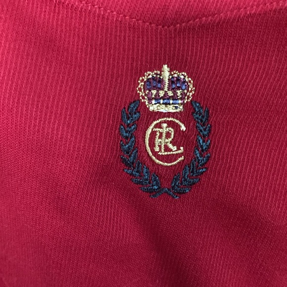 Vintage Chaps Ralph Lauren red button-down dress shirt (Large) - Picture 2 of 5